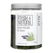 Fresh&Natural, solny peeling do ciała z algami, 1300 g