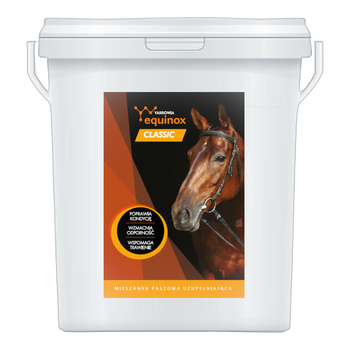 Yarrowia Equinox Classic, mieszanka paszowa uzupełniająca dla koni, granulat, 1,5 kg