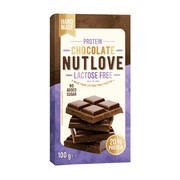 Allnutrition Nutlove Protein Chocolate Lactose Free, czekolada bez laktozy z dodatkiem białka, 100 g        