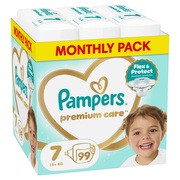 Pampers Premium Care Pants, 7, (15+ kg), 99 szt.