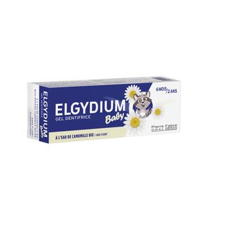 Elgydium Baby, pasta do zębów dla dzieci od 6 miesięcy do 2 lat, żel, 30 ml
