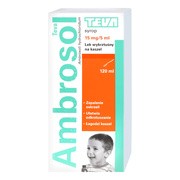 Ambrosol (15 mg/5 ml), syrop, 120 ml (Teva)