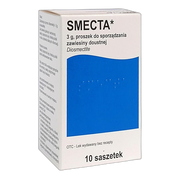 Smecta, 3g, proszek do przygotowania zawiesiny doustnej, 10 saszetek (import równoległy, Medezin)