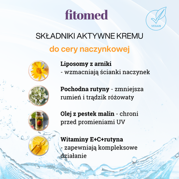 Fitomed, krem ultranawilżający do cery naczynkowej, Arnika górska, 30 g