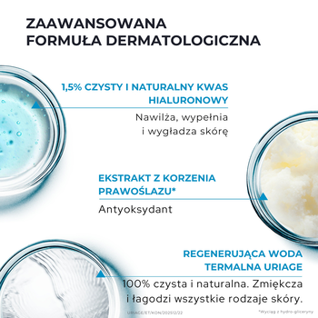 Uriage Eau Thermale Booster HA, nawilżające serum do twarzy, 30 ml