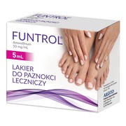 Funtrol, 50 mg/ml, lakier do paznokci leczniczy, 5 ml