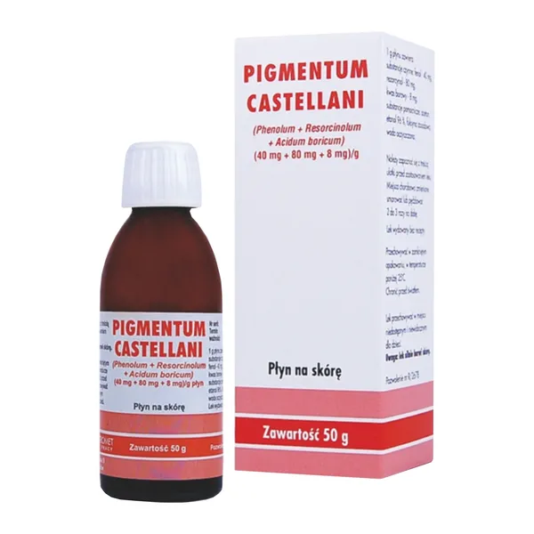 Pigmentum Castellani płyn na skórę 50 g [CHEMA-ELEKTROMET]