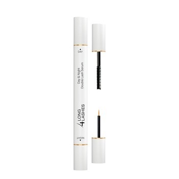 Oceanic AA Long 4 Lashes Double Serum, podwójne serum stymulujące wzrost rzęs, na dzień/noc, 2 x 3 ml