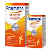 Pharmaton Geriavit, tabletki, 100 szt. + Pharmaton Geriavit, tabletki, 30 szt.