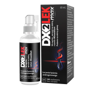 DX2LEK max, 50 mg/ml, aerozol na skórę, 60 ml