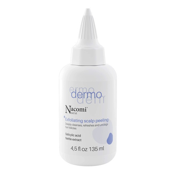 Nacomi Nacomi Next LVL Dermo, peeling oczyszczający do skóry głowy, 135 ml — Składniki i ocena