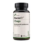 Chaga, Błyskoporek podkorowy, kapsułki, 90 szt.