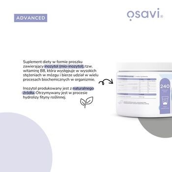 Osavi Inozytol 1000 mg, proszek, 240 g