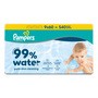 Pampers 99% Water Pure Skin Cleaning, chusteczki nawilżane dla dzieci, 9 x 60 szt.