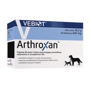 Vebiot Arthroxan, wsparcie funkcjonowania stawów dla psa i kota, tabletki, 60 szt. https://azcdn.doz.pl/image/d/product/e9ed90e6-scale-180x180.png