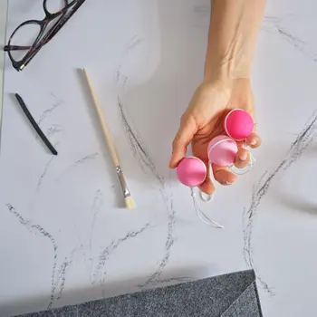 Intimina Laselle, kulki gejszy do ćwiczeń mięśni dna miednicy, 3 szt.