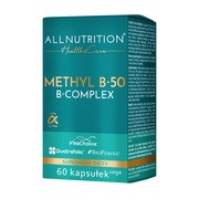 Allnutrition Health&Care Methyl B-50 B-Complex, kapsułki, 60 szt. https://azcdn.doz.pl/image/d/product/77598bcd-scale-180x180.png