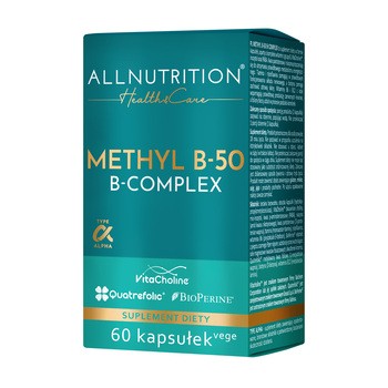 Allnutrition Health&Care Methyl B-50 B-Complex, kapsułki, 60 szt.