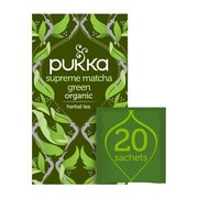 Pukka Bio Supreme Matcha Green, herbata ziołowa, saszetki, 20 szt.