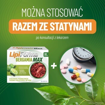 LipiForma Bergamia Max, kapsułki twarde, 60 szt.