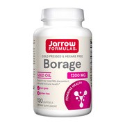 Jarrow Formulas, Borage GLA 240, kapsułki, 120 szt.        