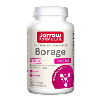 Jarrow Formulas, Borage GLA 240, kapsułki, 120 szt.