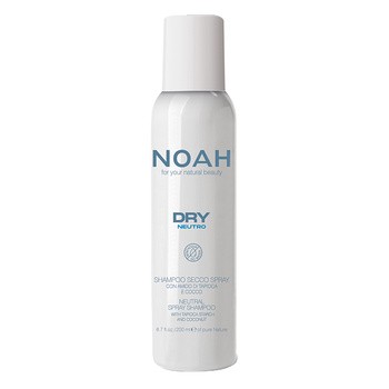 NOAH Dry Neutro Spray Shampoo, suchy szampon ze skrobią z tapioki, 200 ml