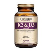 DoctorLife K2 & D3 Special, kapsułki, 60 szt.