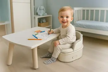 Momini, nocnik dla dzieci i niemowląt 3w1, Softi beige, 1 szt.