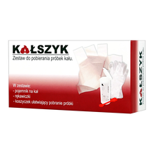 Kałszyk, zestaw do pobierania próbek kału, 1 szt.