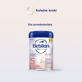 Zestaw 2x Bebilon PROfutura DUOBIOTIK 4, formuła na bazie mleka po 2. roku życia, proszek, 800 g