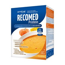 Recomed Protein Krem dyniowy, proszek, saszetki, 4 x 100 g