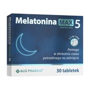 Alg Pharma Melatonina Max 5, tabletki, 30 szt. https://azcdn.doz.pl/image/d/product/fbac4e43-scale-180x180.png