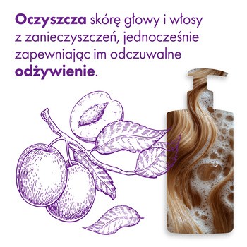 Solamor, szampon do włosów, Plum Chocolate, 500 ml
