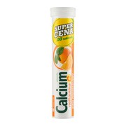 Calcium + Witamina C, tabletki musujące, smak pomarańczowy, 20 szt. https://azcdn.doz.pl/image/d/product/64791524-scale-180x180.png