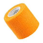 Vitammy Autoband, kohezyjny bandaż elastyczny, 5 cm x 4,5 m, pomarańczowy, 1 szt.        