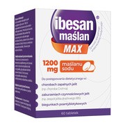 Ibesan maślan MAX, maślan sodu 1200 mg, 60 szt. https://azcdn.doz.pl/image/d/product/e9ad89e2-scale-180x180.png