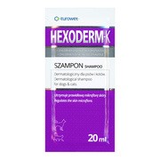 Hexoderm-K, dermatologiczny szampon dla psów i kotów, 20 ml https://azcdn.doz.pl/image/d/product/6a7e05a8-scale-180x180.png