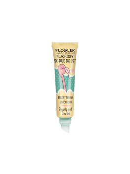 Flos-Lek, Vege Lip Care, Cukrowy scrub do ust, bezstresowy limonkowy, 14 g