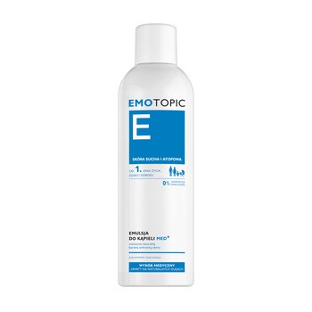 Emotopic E Med+, emulsja do kąpieli do codziennego stosowania, 400 ml