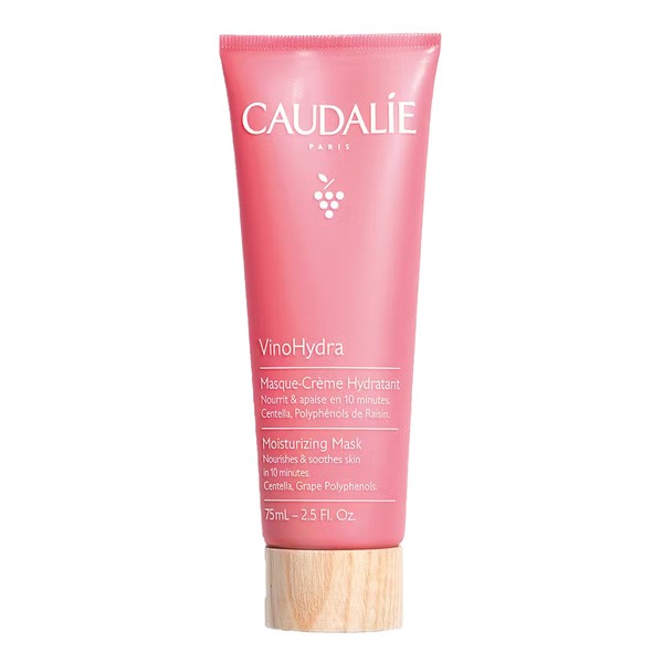 Caudalie Caudalie VinoHydra, kremowa maska nawilżająca, 75 ml