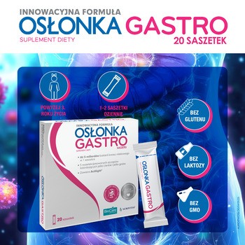 Osłonka Gastro, proszek, saszetki, 20 szt.