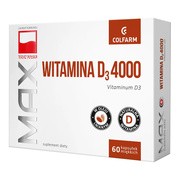 Colfarm Witamina D3 4000, kapsułki miękkie, 60 szt.
