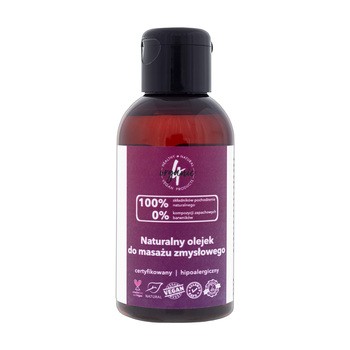 4Organic, naturalny olejek do masażu zmysłowego, 100 ml
