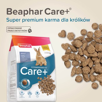 Beaphar Care+ Adult, karma dla dorosłych królików, 1,5 kg