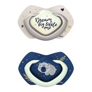 Canpol Babies, smoczek silikonowy symetryczny, light touch, Sleepy Koala, blue, 6-18 m, 2 szt. https://azcdn.doz.pl/image/d/product/38ac9ba8-scale-180x180.png