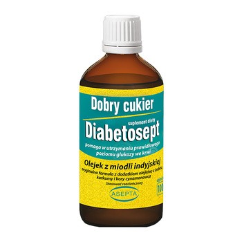 Asepta Diabetosept, krople, 100 ml
