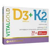 Alg Pharma D3+K2 VitalGold, tabletki, 40 szt. https://azcdn.doz.pl/image/d/product/6563cb7b-scale-180x180.png