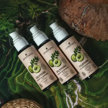 Orientana, olejek ajurwedyjski do włosów, amla i bhringraj, 105 ml