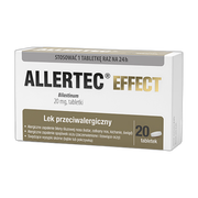 Allertec Effect, 20 mg, tabletki, 20 szt.